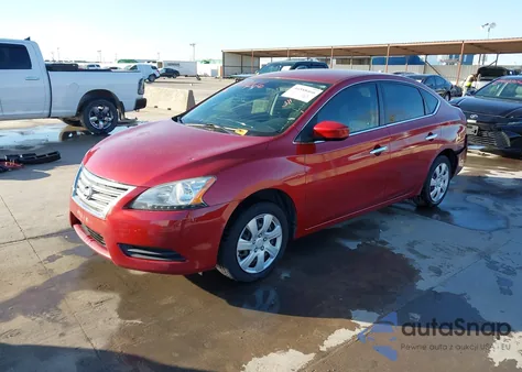 2014 Nissan Sentra S из США, поврежденный, VIN 3N1AB7AP5EY238901
